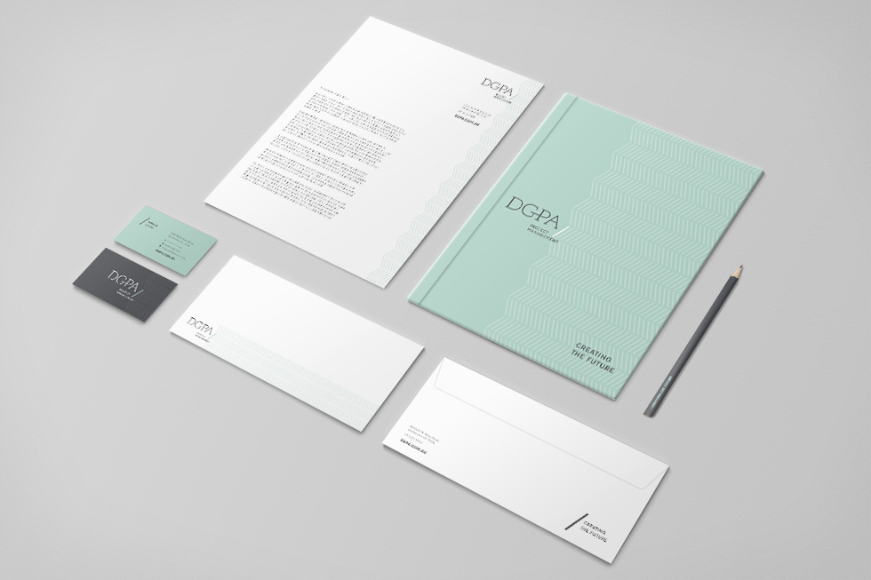 DGPA Corporate Stationery Design